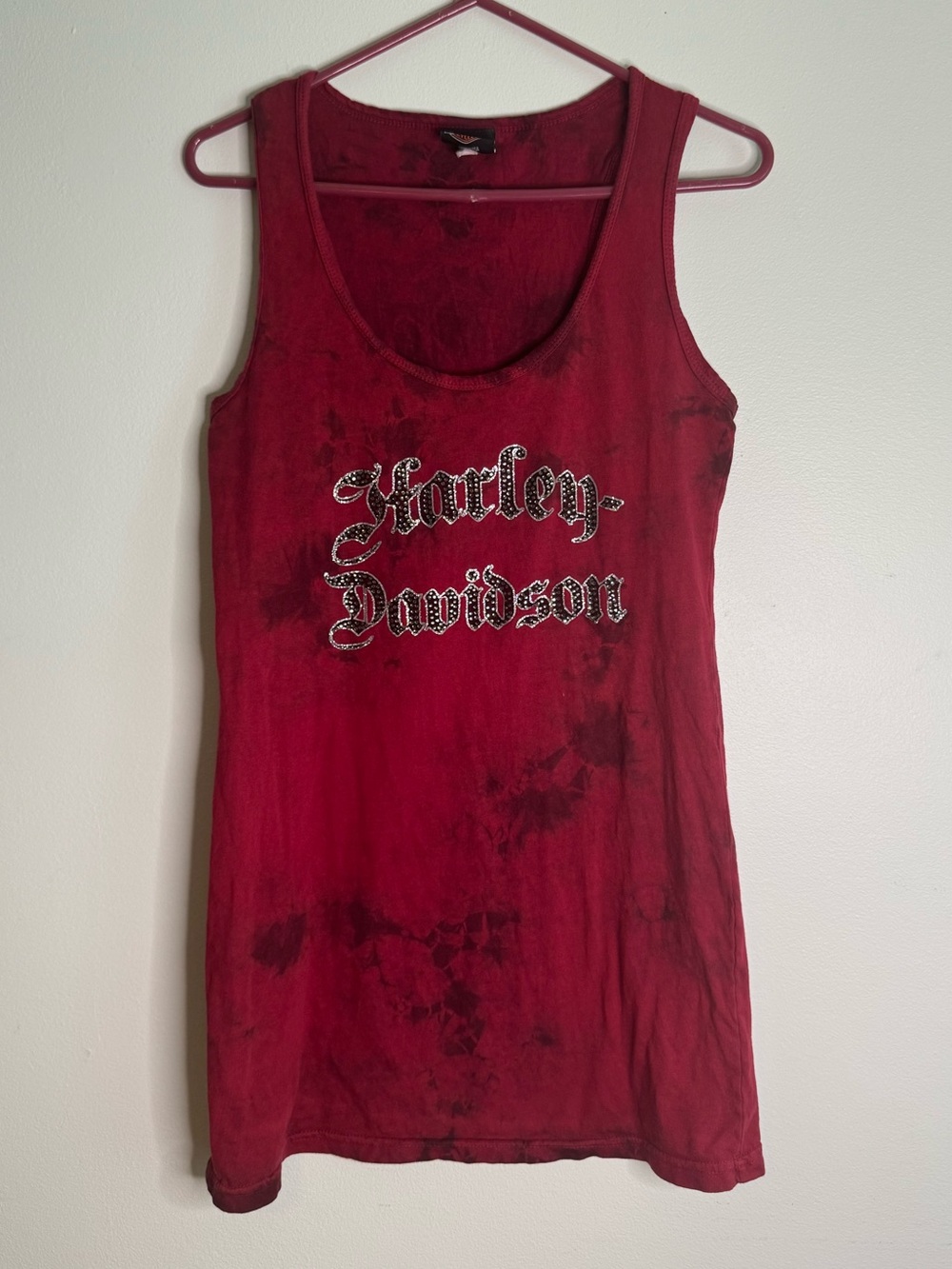 Harley-Davidson Women's Rhinestone Tank Dress (M)